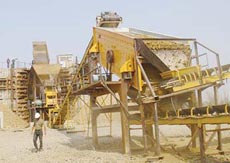 secador en la linea de produccion de mineral de oro  